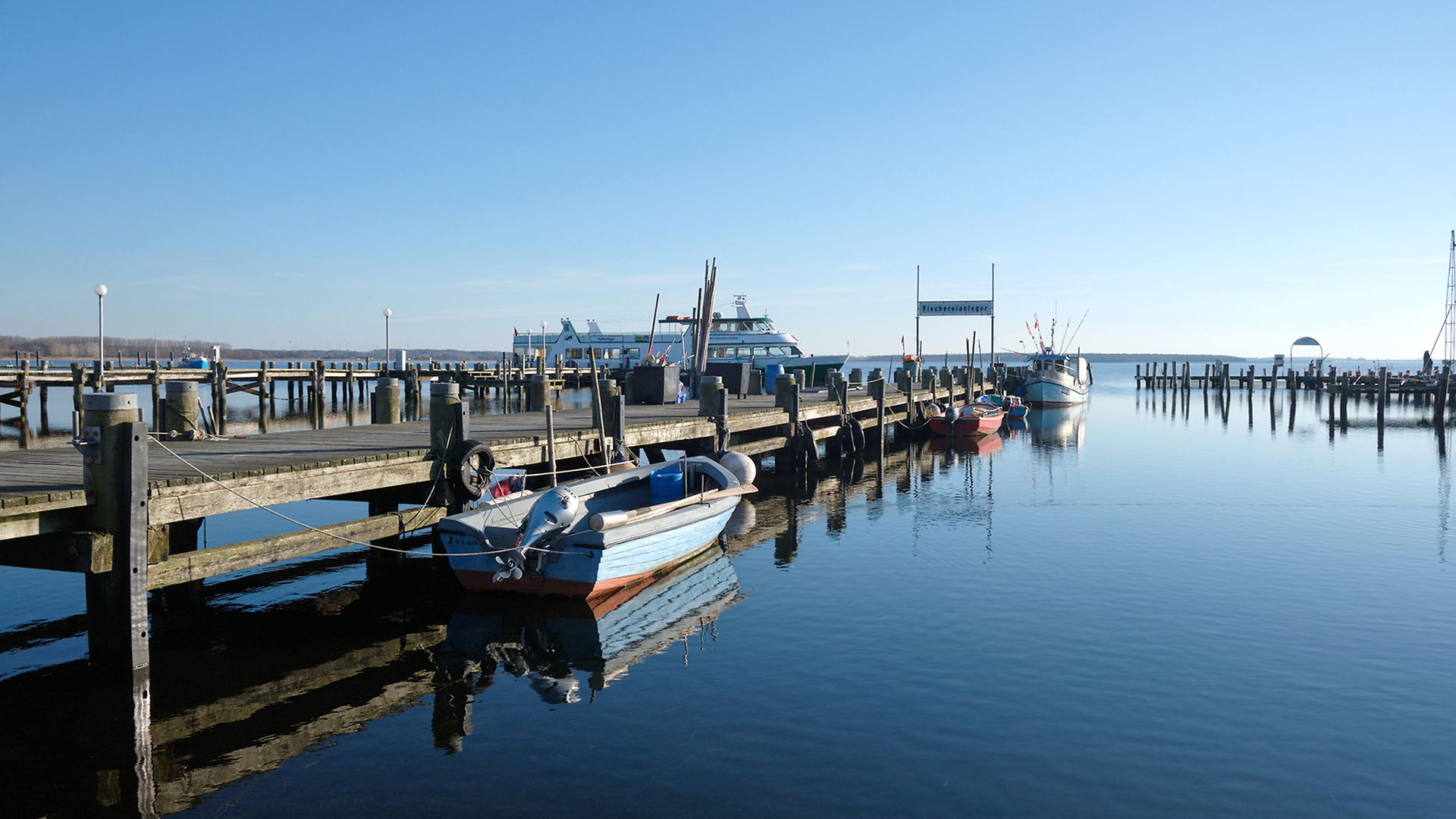 Am Hafen von Rerik